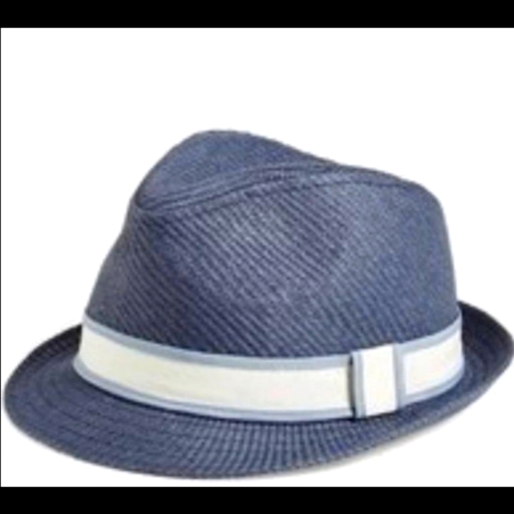 New Nordstrom Glory Fedora Hat Black S/M NWT